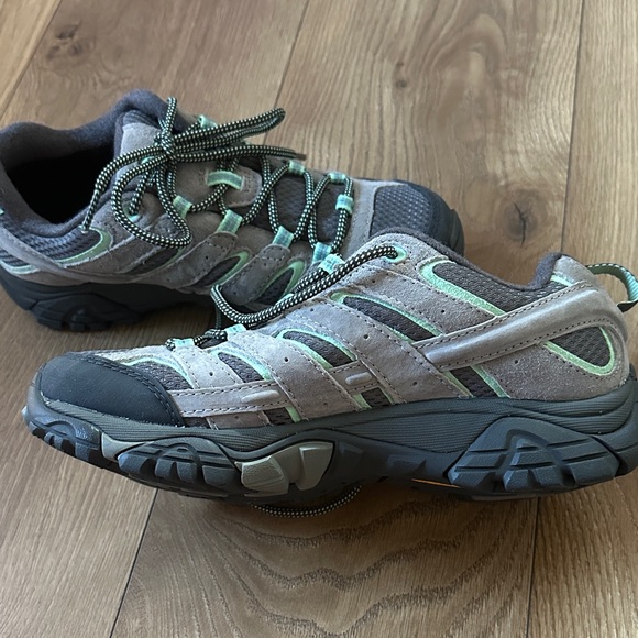 Merrell Moab 2 Waterproof Shoes Women’s Size 7.5 Suede Vibram Hiking New no box - Picture 13 of 14